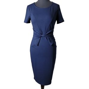 Vfshow Vfemage scoop neck short sleeve sheath dress size small